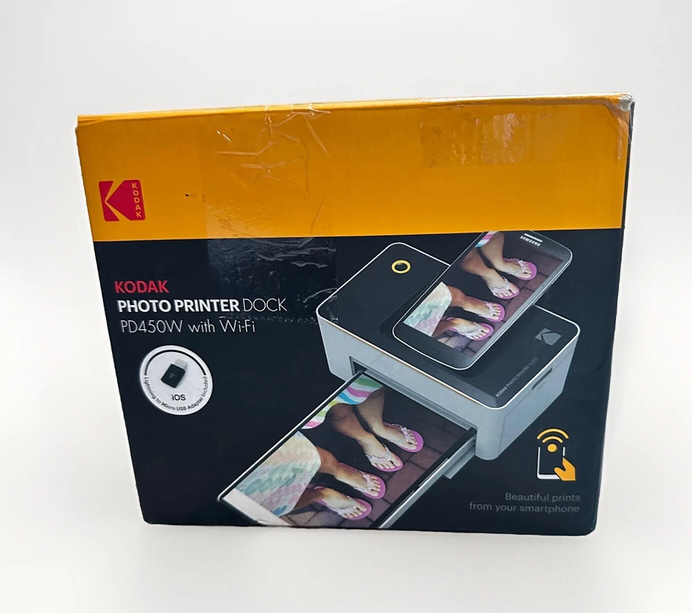 Kodak Photo Printer Dock PD450W With WiFi