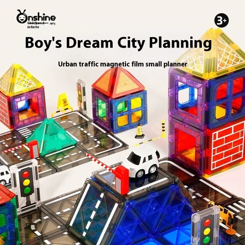 ONSHINE 4D Magnetic Building Blocks Set DIY Educational Toy Children Kids Gifts - Picture 5 of 9