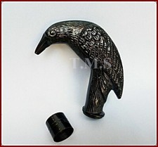 Antique Solid Brass Crow Head Only Handle New Handmade Stylish Gift item Style