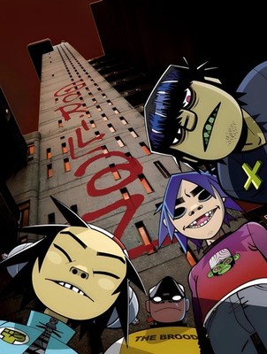 Gorillaz Blur Damon Albarn A3 A4 Print Poster Unframed