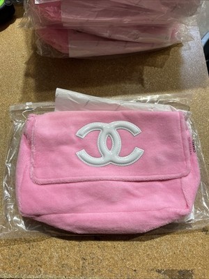 Chanel Precision VIP Novelty Fuzzy Logo Crossbody/Shoulder Bag In