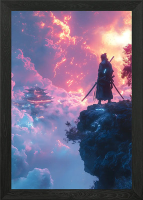 Skybound Ronin: The Warrior of the  Framed Wall Art Poster Canvas Print Picture