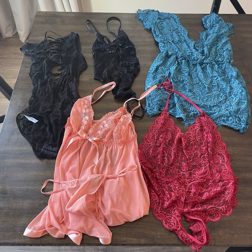 Damen Dessous Paket 5 Stück Gr. Large