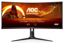 AOC CU34G2XPD/BK 34 Zoll Curved - UW-QHD - 180Hz, FreeSync Premium "Gebraucht"