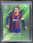 2020 Topps UCL South American Stars Lionel Messi Green #44/99 FC Barcelona