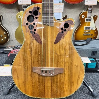 【11886】OVATION CELEBRITY CC4474 エレアコ ベース 11886 Ovation Celebrity Cc4474 Acoustic Electric Guitar Bass Safe