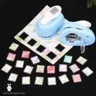 Punches Maker Embossing Machine Stamp Shape Toothed Puncher Embosser  for Card