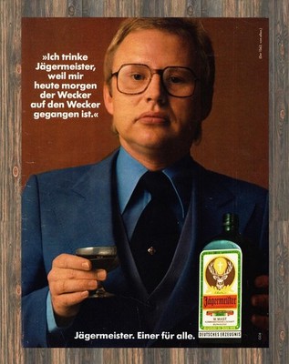 Jägermeister #1562 - Reklame Werbeanzeige Original-Werbung 1979