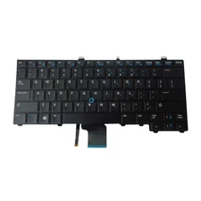 Non-Backlit US Keyboard For Dell Latitude E7440 Laptops w/ Pointer 4G6VR
