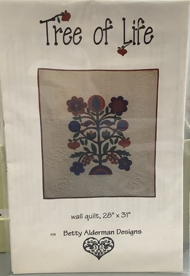 Tree Of Life Appliqué Quilt Pattern 28  x 31  Betty Alderman Designs 1996