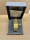 Vintage 1985 Seiko NOS new 6531-5100 T Square Tank Men Watch Japan RUNNING