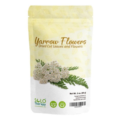 Yarrow Dried Cut Flowers - Milenrama