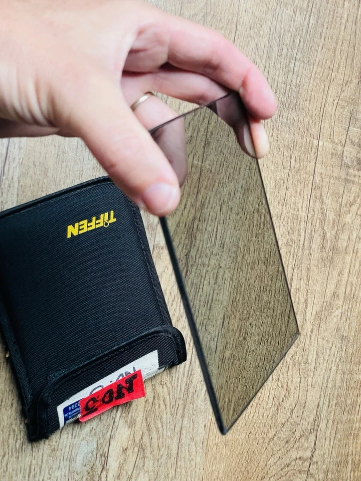 Tiffen 4x5.65" 0.3 ND Filter - w hairline scratches but dont show up in imagery - Image 2 of 4