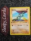 Machop 52/102 Pokemon Base Set 1st Edition Shadowless PL