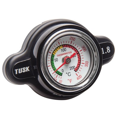 #ad TUSK 16386830001 High Pressure Radiator Cap with Temperature Gauge 1.8 Bar $34.35