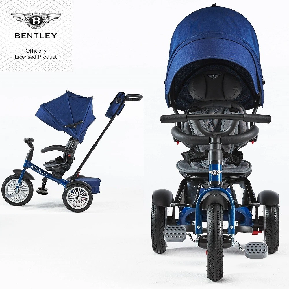 THE BENTLEY STROLLER TRIKE ROYAL BLUE Pushchair Tricycle 3Wheel Rotating Seat
Opens in a new window