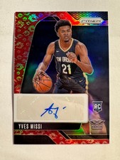 Yves Missi 2024-25 Panini Prizm Dragon Year Prizm Rookie Auto RC Pelicans