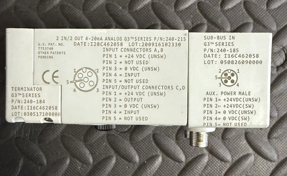 NUMATICS 240-215 2 IN / 2 OUT 4-24mA ANALOG G3 SERIES - Image 3 of 4