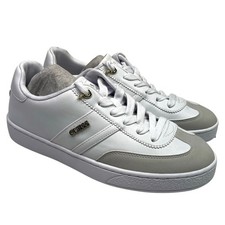 GUESS Naoko Charm Zapatillas de Corte con Cordones Blanco NUEVO (defectuoso) - 8