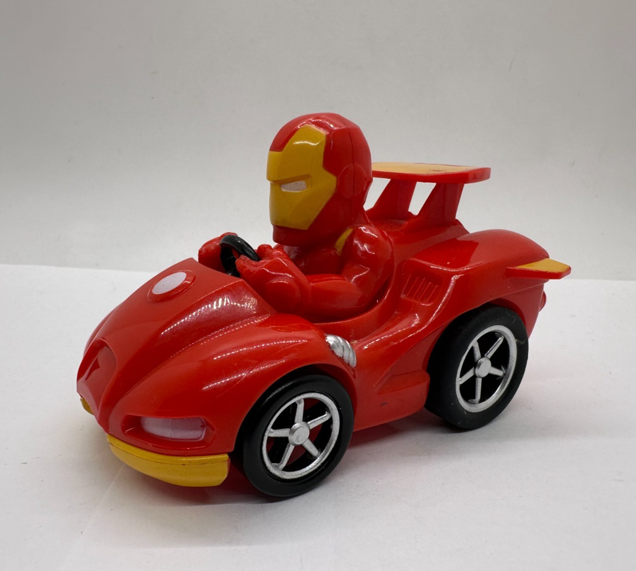 Marvel Jam'n Action Push Car IRON MAN Super Hero Avengers To