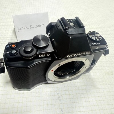 Olympus OM-D E-M5 Black Mirrorless Digital Camera Body MFT Micro 16.05MP