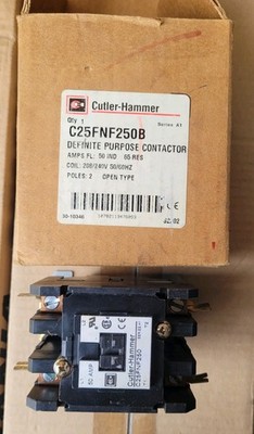 Cutler Hammer C25FNF250B Contactor 208-240V Coil