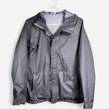The North face Dryvent Boys XL 18/20 Gray Rain Jacket Lightweight Waterproof