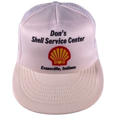 Vintage Don's Shell Service Center Hat Evansville, Indiana Shell Oil Cap NOS!
