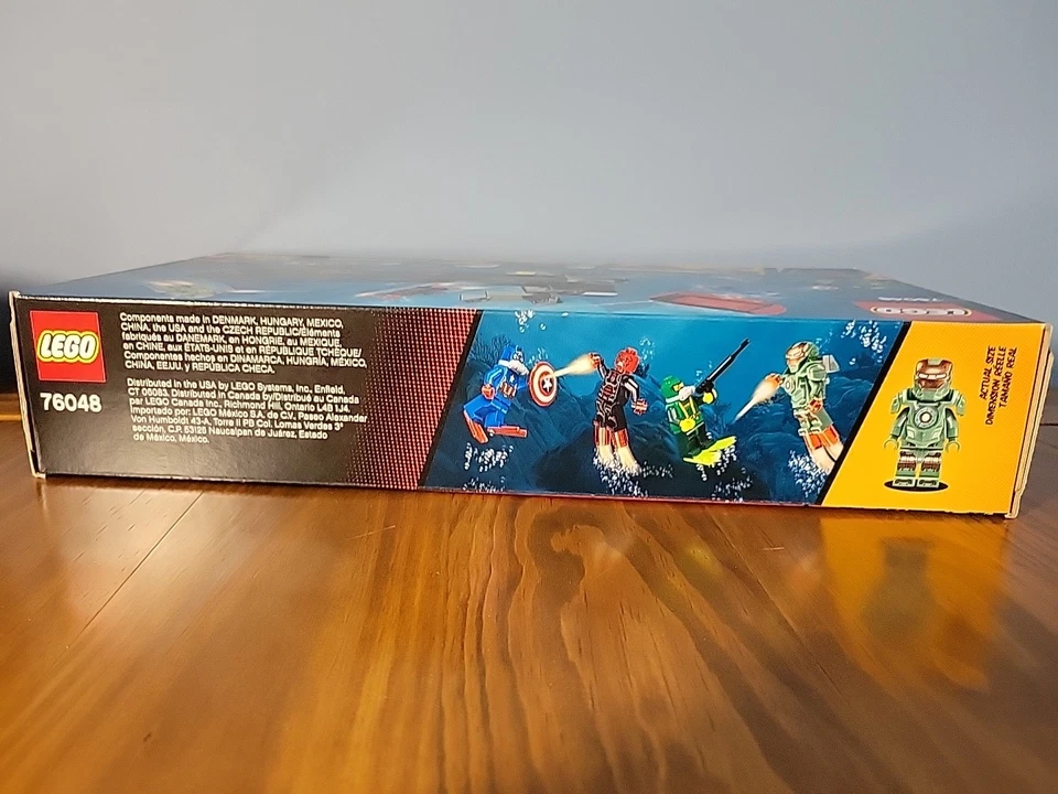 LEGO Marvel - Iron Skull Sub Attack (76048), ¡NISB! Foto 3 de 4