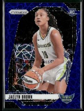 2024 Panini Prizm WNBA #31 Jaelyn Brown Blue Velocity Prizms