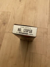 Sylvania No. 120PSB Miniature Light Bulb 120V  Type 2 #5 Slide Box of 10