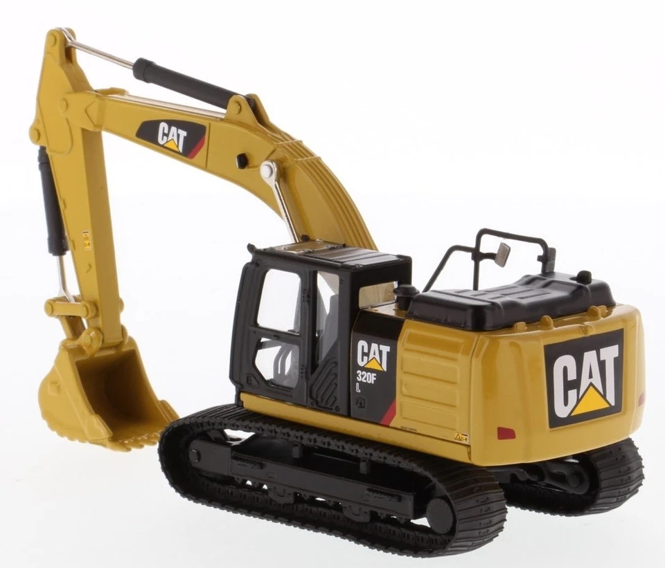 DIECAST MASTERS, Escavatore cingolato CATERPILLAR 320 F, 1/64,  DCM85690 - Immagine 3 di 4