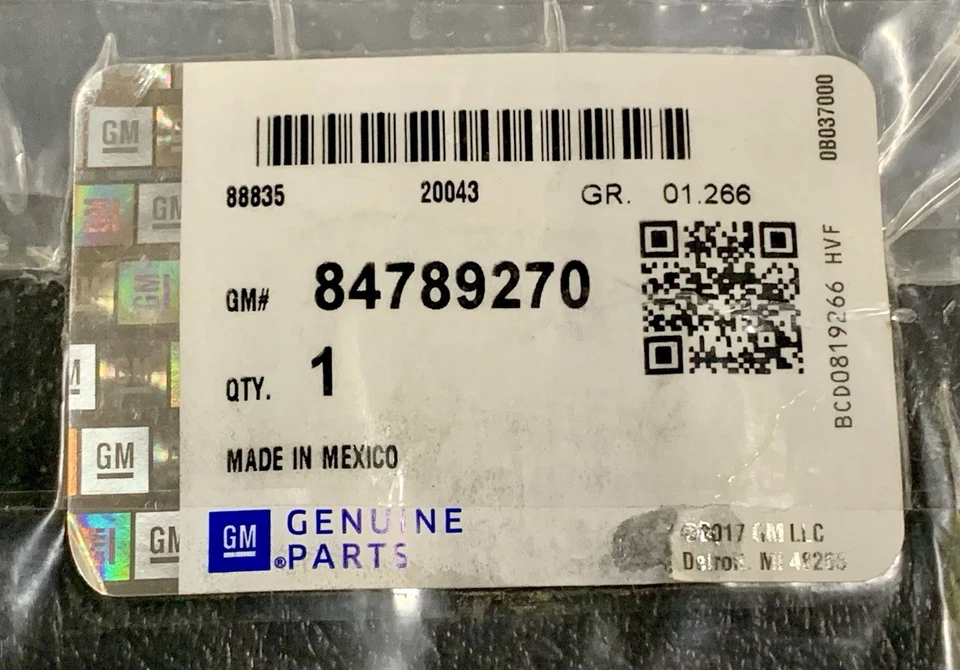 Genuine Chevrolet HC LTZ LT Winter Grille Cover 84789270 Foto 2 de 4