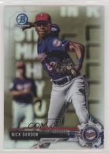 2017 Bowman Chrome Prospects Refractor 224/499 Nick Gordon #BCP201 c7w