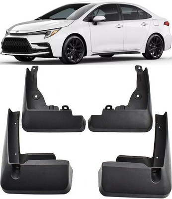 New Full Set Splash Guards Mud Flaps Fit For 2019-2025 Toyota Corolla E210 Sedan