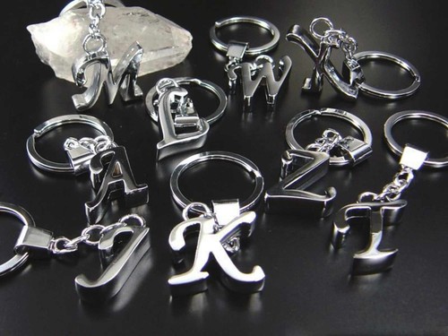 Edel Schlüsselanhänger Buchstabe von A bis Z Taschenanhänger Anhänger, Z-5 - Bild 1 von 27