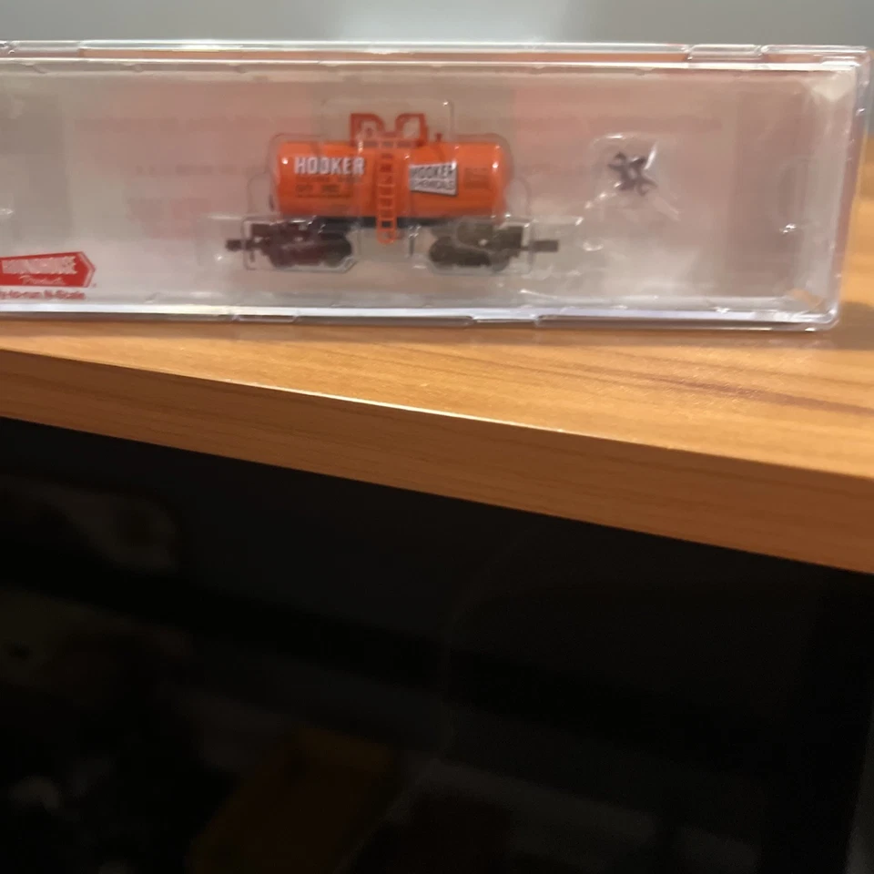 Lote de 3 tanques químicos de carga Roundhouse escala N Emery Hooker Dow Chemical Foto 4 de 4