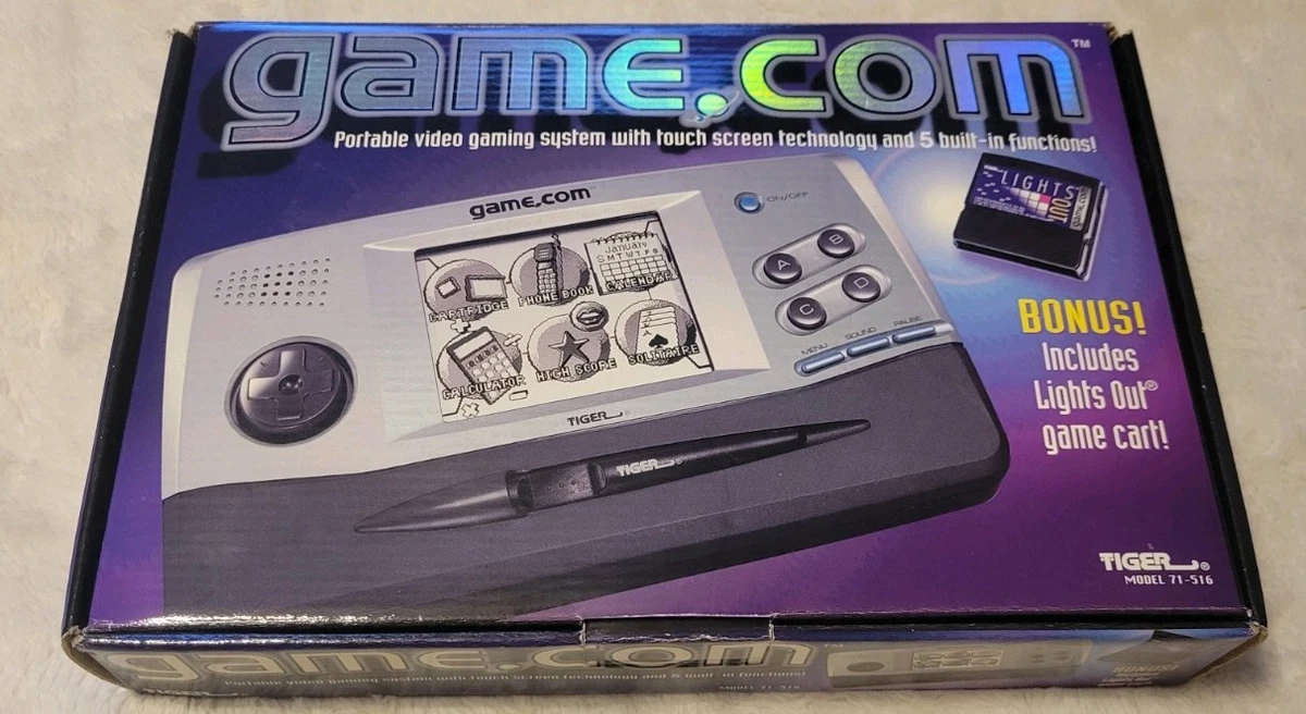 レトロゲーム機　game.com(ゲームコム) タイガー・エレクトロニクス レトロゲーム機 game.com(ゲームコム) タイガー・エレクトロニクス