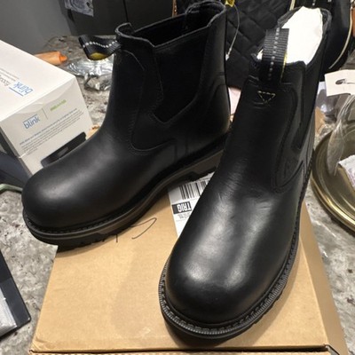 Firebrand 68357 Black Medium Work Boots US 7 Oil Resistant Safety Toe