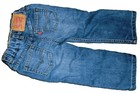 7P 18M LEVIS 514 Straight Blue Jeans w/ Soft Ribbed Waist Pull on Style Red Tab — photo 3