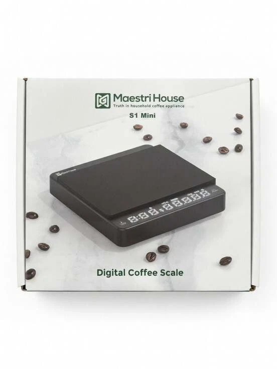 Maestri House KC200 S1 Mini Digital Kitchen Espresso Coffee Scale Drip
