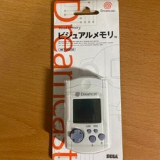 SEGA Dreamcast White Visual Memory HKT-7002 Japan Box Manual
