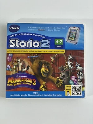 VTech Storio 2 - Madagascar 3 : Jeu éducatif pour enfants 4-7 ans - Photo 1/2