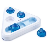 Beeztees Seeky Hundespielzeug Blau 25X22X6 Cm Intelligenzspielzeug Snacks