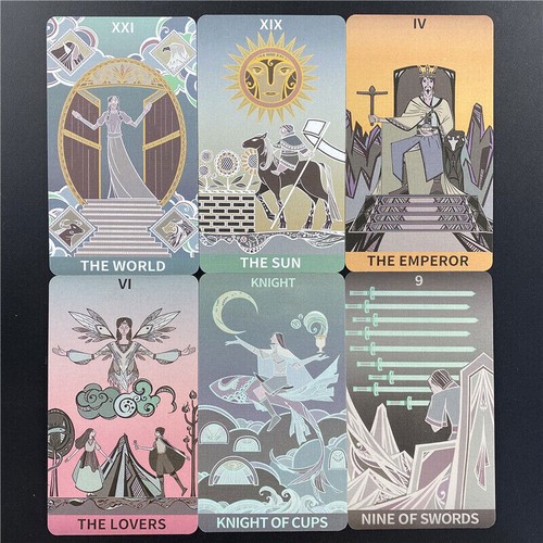 Tarot Sambucus: Un mazo de 78 cartas adivinación idioma inglés juego de oráculo oculto juego - Imagen 10 de 12