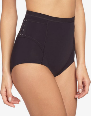 Anita Umstandsslip Rebelt schwarz 22 Stretch verstellbare Träger fester Halt