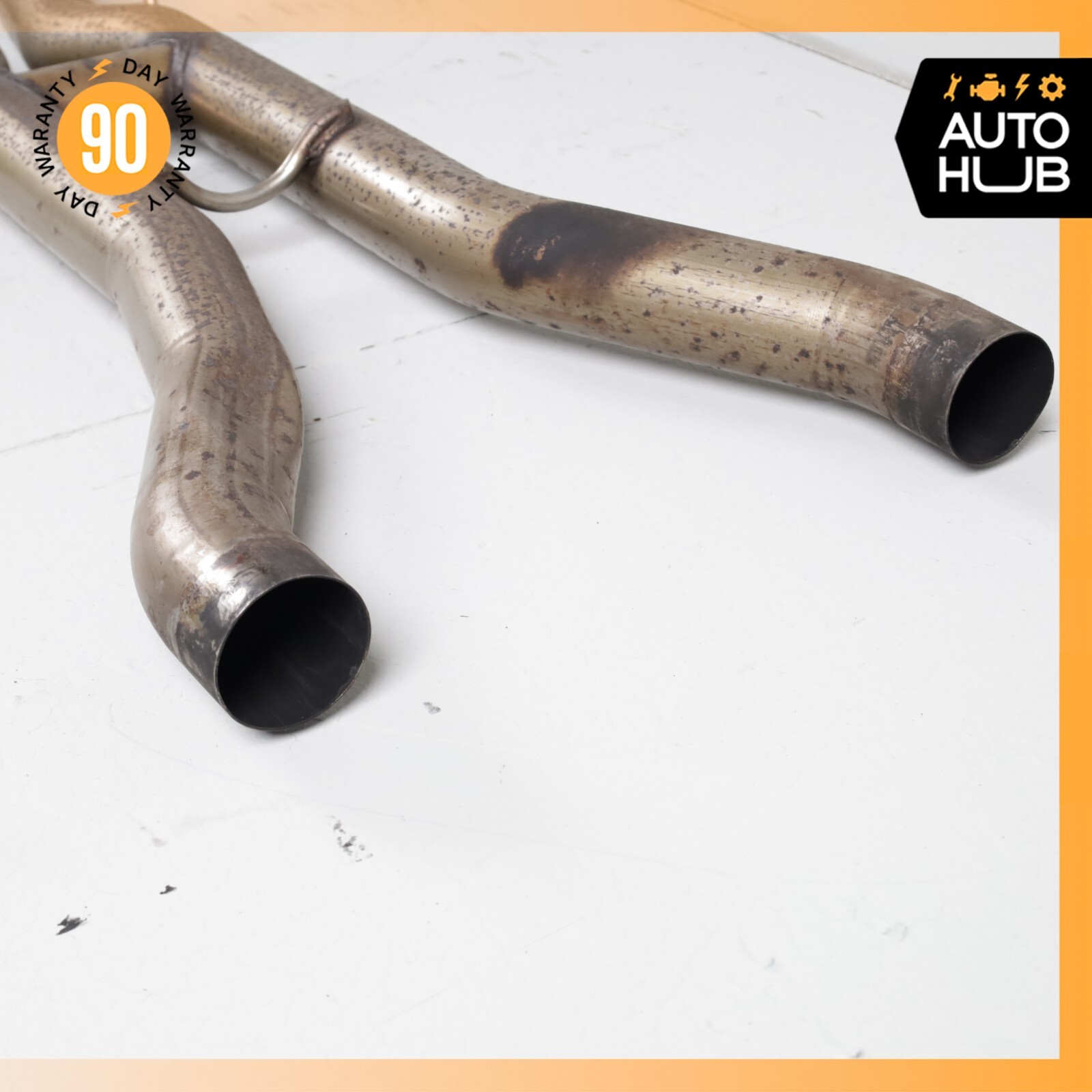 Bentley Continental GTC 6.0L Middle Exhaust Downpipe Left & Right Side OEM 46k