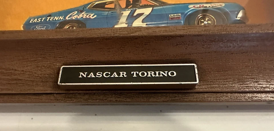 1968 1969 David Pearson Grand National Auto Lite Nascar Torino Ford настенная табличка - Изображение 2 из 4