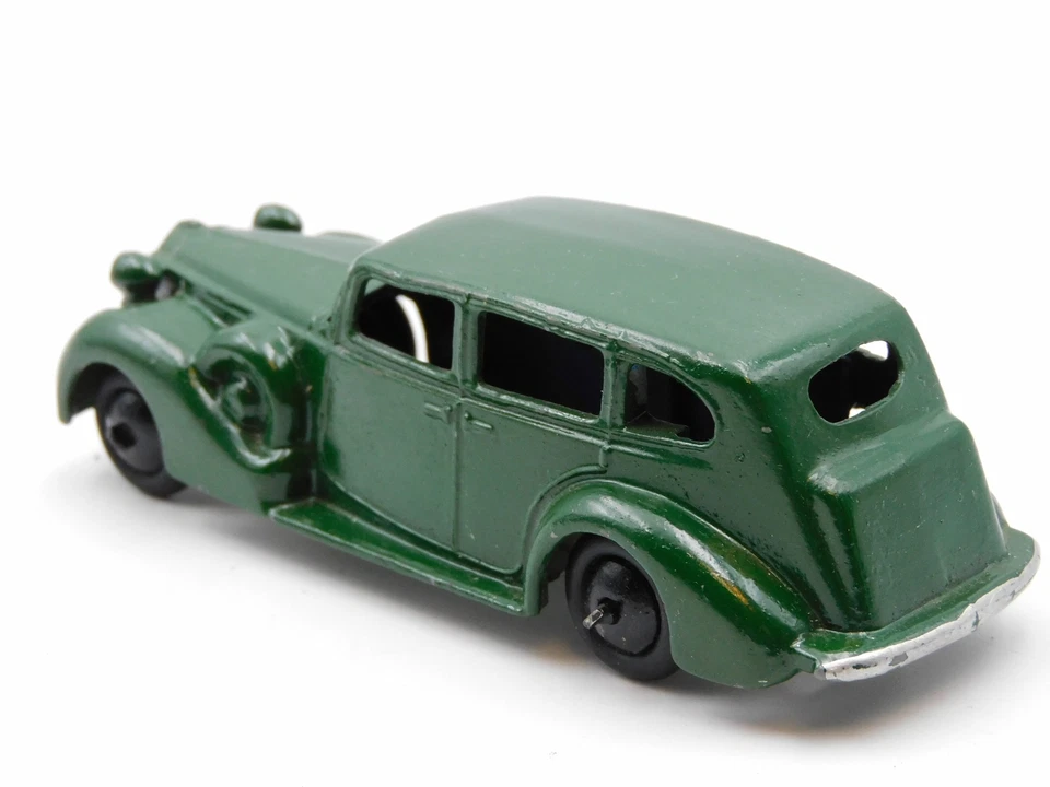 Dinky Toys Packard Super A Berline 39A 1/43 Modèle En Fonte Vintage REPEINT - Photo 2/4