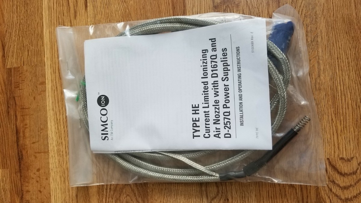 Simco HE Current Limited, Shockless Static Control Nozzle | eBay
